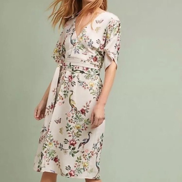 Anthropologie Dresses & Skirts - Anthropologie DRA Las Angeles Avian kimono 4 NWT